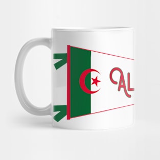 Algeria Flag Pennant Mug